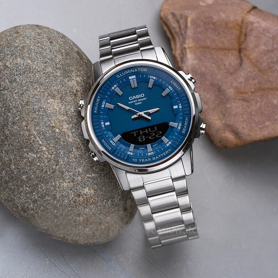 Multifunctional Casio AMW-880D Waterproof Watch
